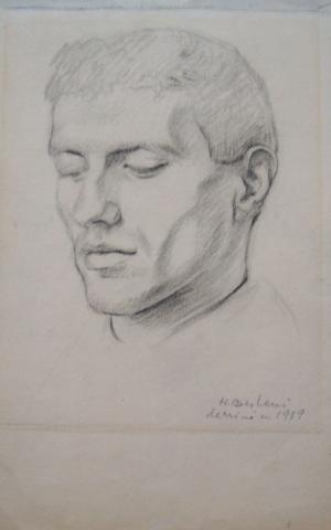 Man with Closed Eyes