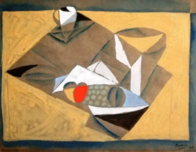 Still life (Hommage a Picasso),1949