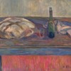 Still Life with Bread and Bottle
