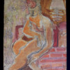 Seated Woman with Flowery Hat