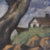 Landscape with Tree and Houses